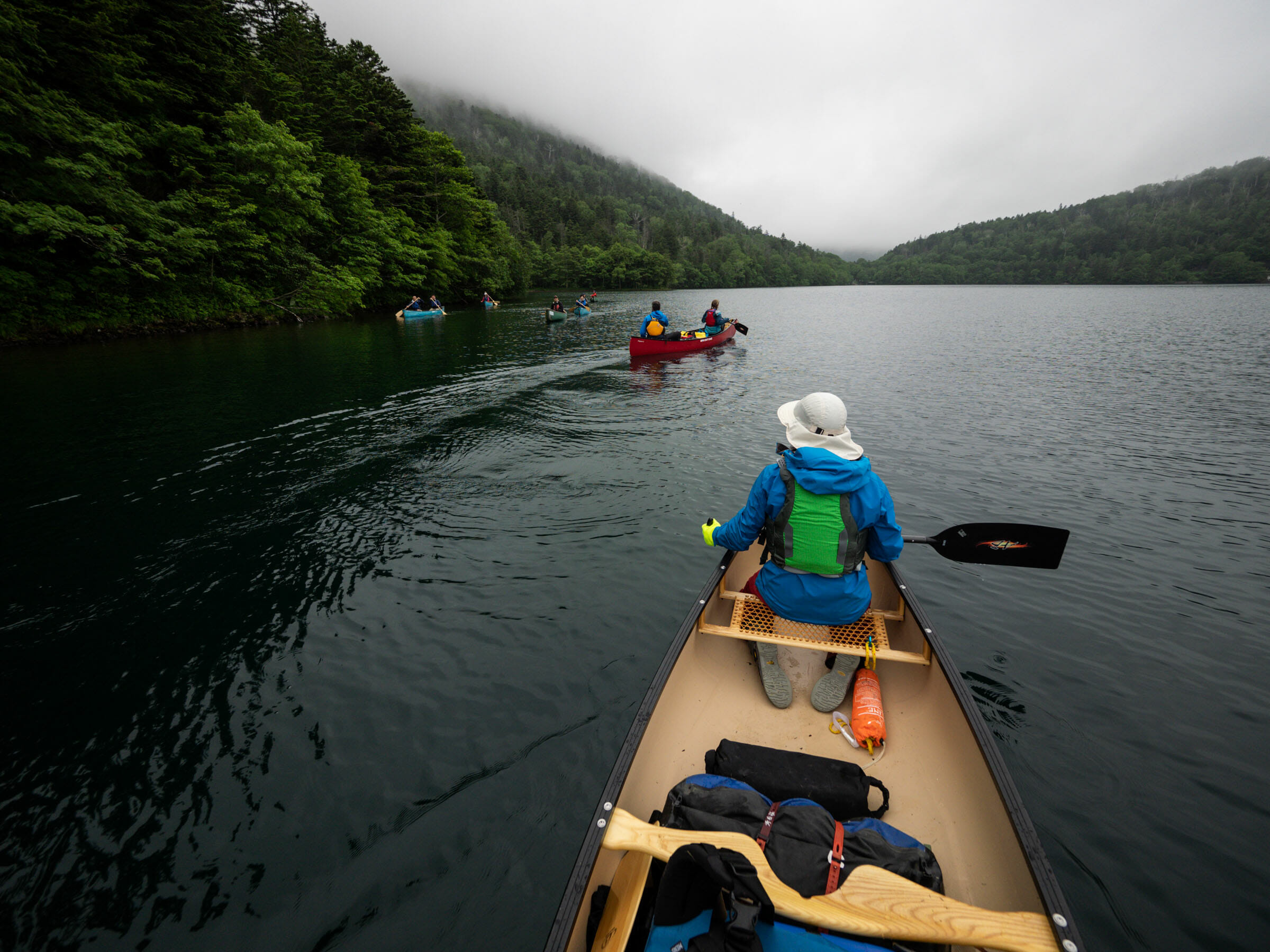 Lake Shikaribetsu Overnight Canoeing (Hokkaido, Japan)